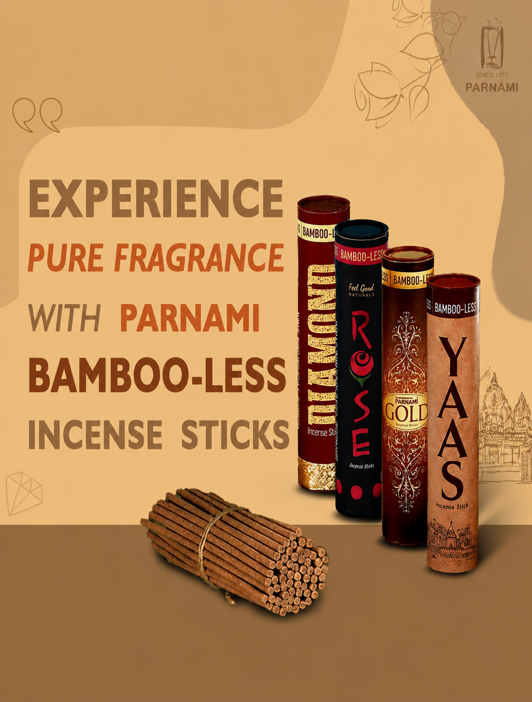 Bambooless Incense Sticks